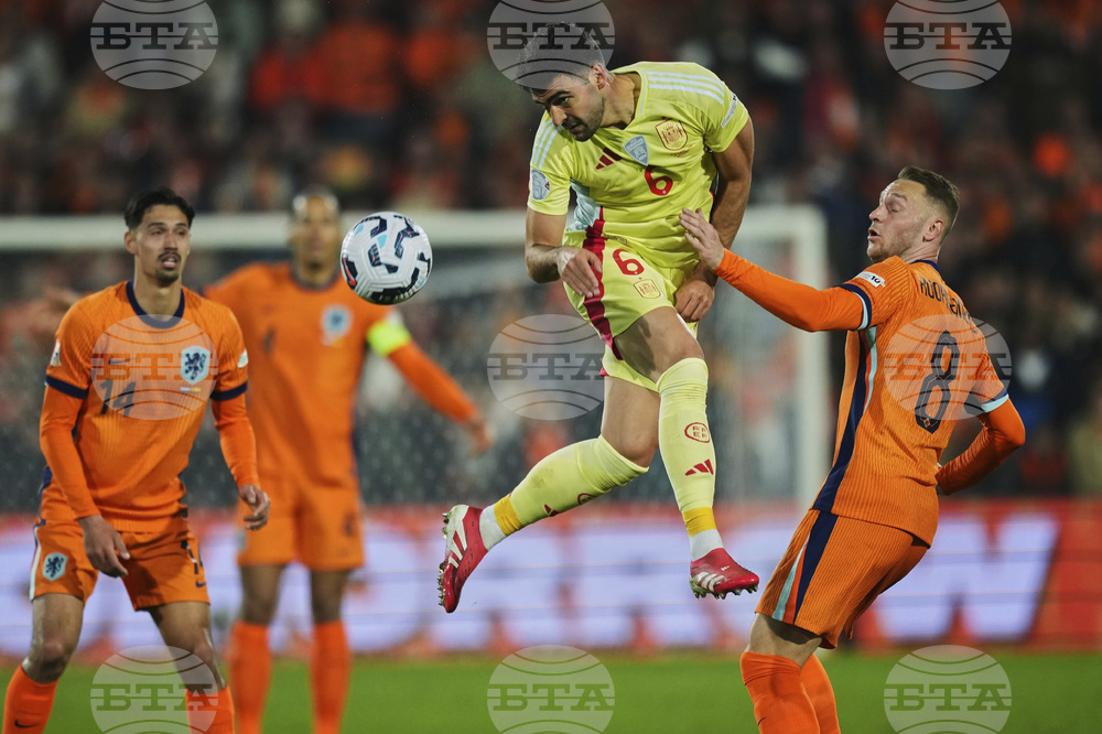 APTOPIX Netherlands Spain Nations League Soccer