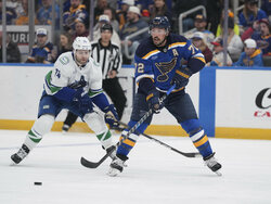 Canucks Blues Hockey