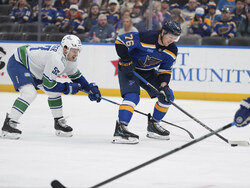 Canucks Blues Hockey