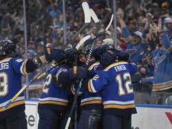 Canucks Blues Hockey