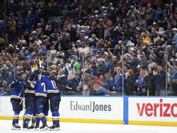 Canucks Blues Hockey