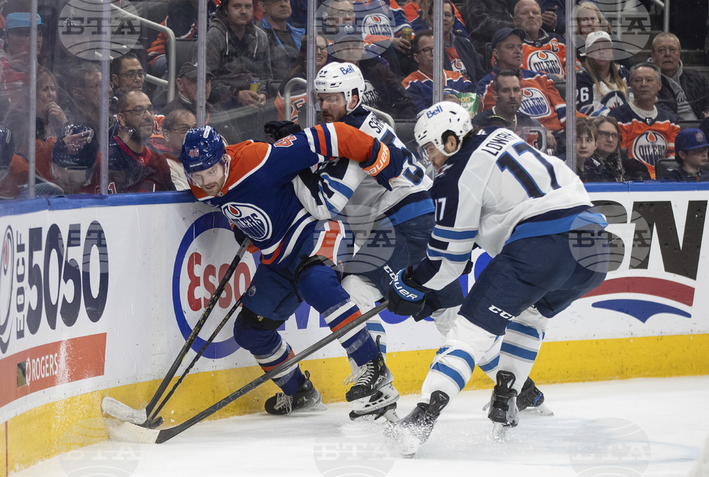 Jets Oilers Hockey