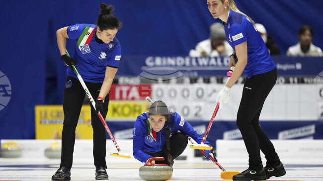 Изборът на дъщерята на техническия директор в състава на националния отбор на Италия по кърлинг предизвика скандал