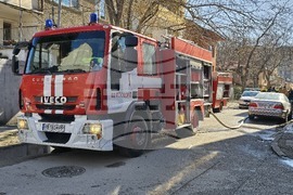 Пловдив - жилищна сграда - пожар