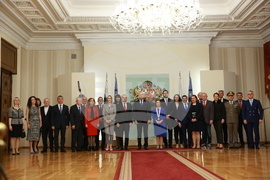 Президентство - Джузепина Дзара - орден „Мадарски конник“ - награждаване