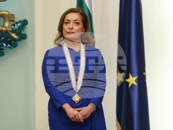 Президентство - Джузепина Дзара - орден „Мадарски конник“ - награждаване