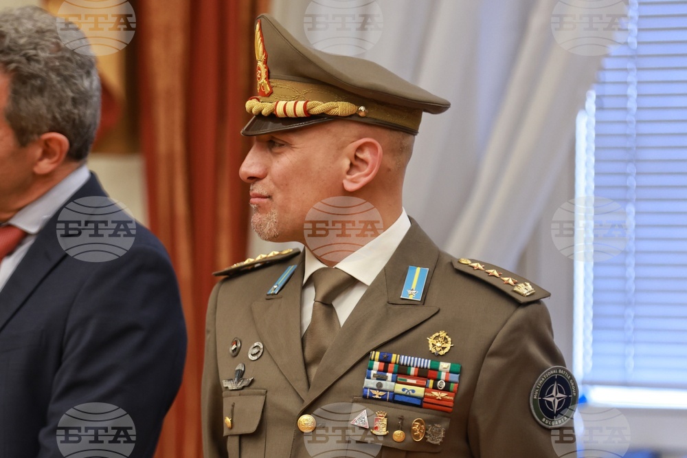 Президентство - Джузепина Дзара - орден „Мадарски конник“ - награждаване