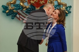 Президентство - Джузепина Дзара - орден „Мадарски конник“ - награждаване