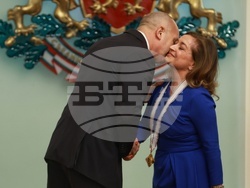 Президентство - Джузепина Дзара - орден „Мадарски конник“ - награждаване