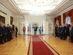 Президентство - Джузепина Дзара - орден „Мадарски конник“ - награждаване