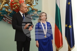 Президентство - Джузепина Дзара - орден „Мадарски конник“ - награждаване