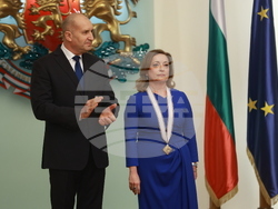 Президентство - Джузепина Дзара - орден „Мадарски конник“ - награждаване