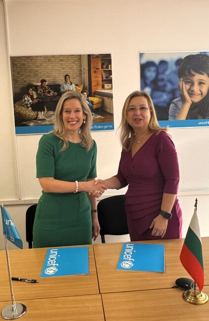 УНИЦЕФ и Икономическият и социален съвет затвърдиха чрез меморандум ангажимента си за подобряване благосъстоянието на децата и младежите