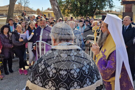 Ихтиман - Преждеосвещена света литургия - патриарх Даниил