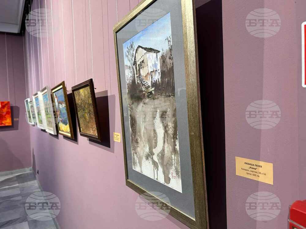 Босилеградският художник Любиша Пенев отново е сред участниците в изложбата „Кюстендилска пролет“