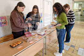 Разград - училище - пролетен базар