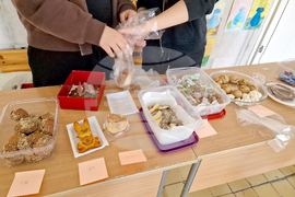 Разград - училище - пролетен базар