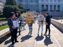 Шумен - протест срещу насилието над животни