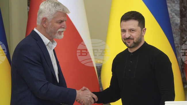 Чешкият президент Петър Павел пристигна на посещение в Украйна