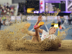 APTOPIX China World Indoor Athletics