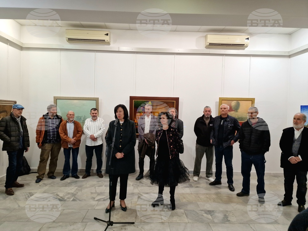 Изложба "Майстори" с творби на 40 български художници бе представена във Велико Търново