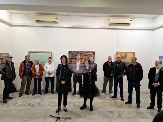 Изложба "Майстори" с творби на 40 български художници бе представена във Велико Търново 