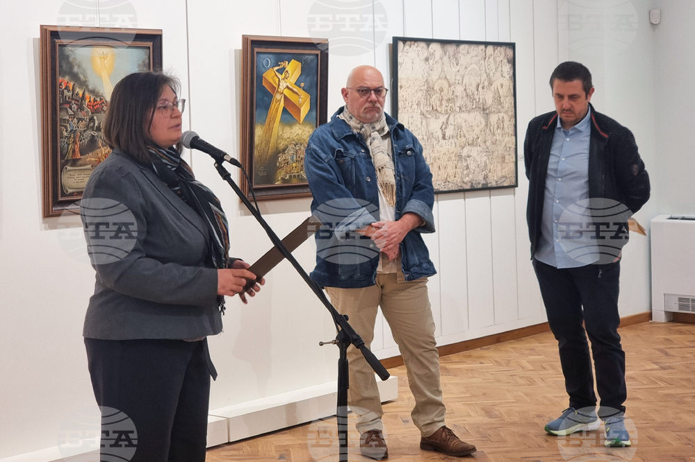 Ямбол - изложба на Венелин Вълканов - откриване
