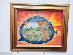 Ямбол - изложба на Венелин Вълканов - откриване