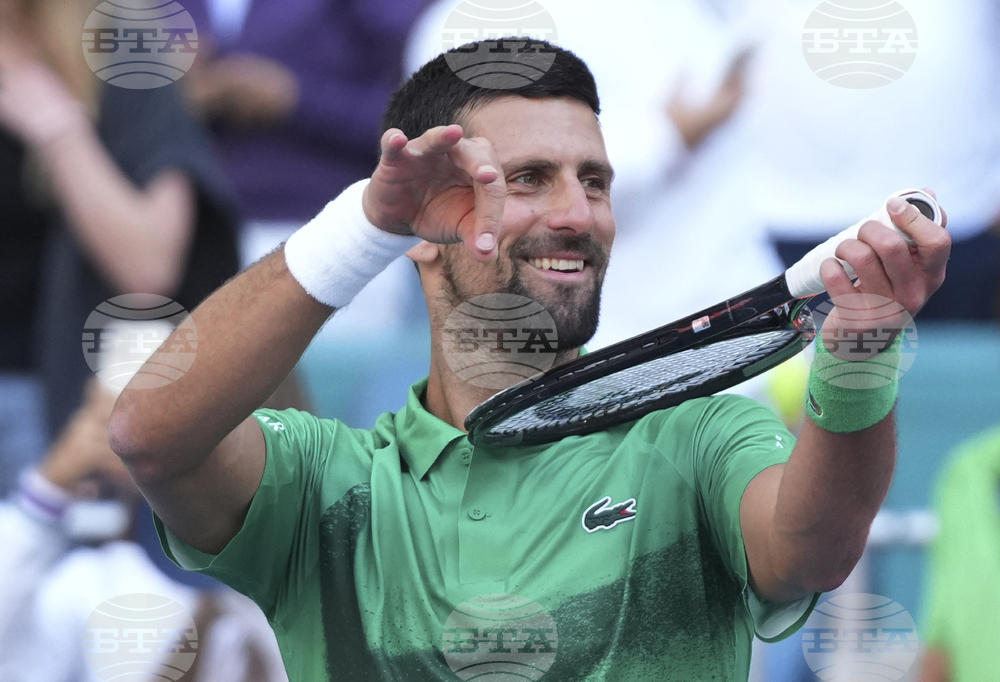 Новак Джокович се класира за четвъртия кръг на турнира по тенис в Маями и постави нов рекорд