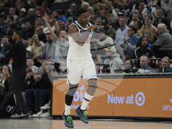 CORRECTION Pelicans Timberwolves Basketball