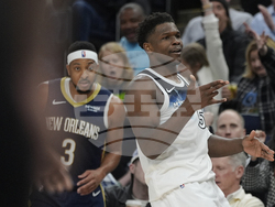 Pelicans Timberwolves Basketball