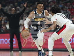 Nuggets Trail Blazers Basketball