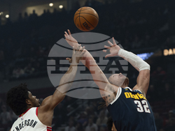 Nuggets Trail Blazers Basketball