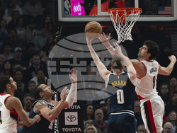Nuggets Trail Blazers Basketball