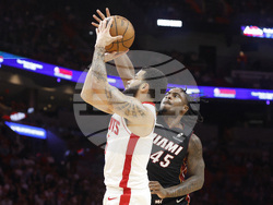 Rockets Heat Basketball