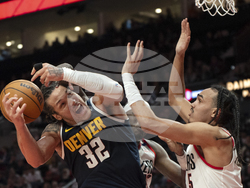 Nuggets Trail Blazers Basketball