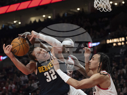 Nuggets Trail Blazers Basketball
