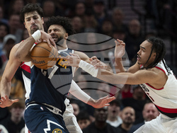 Nuggets Trail Blazers Basketball