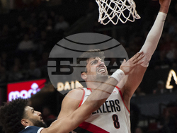 Nuggets Trail Blazers Basketball