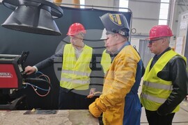 Варна - ученици - национално състезание - заварчици