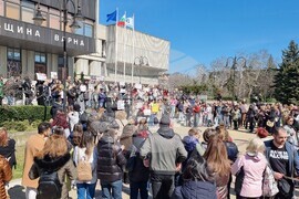 Варна - насилие над животни - протест