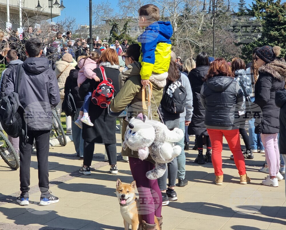 Варна - насилие над животни - протест