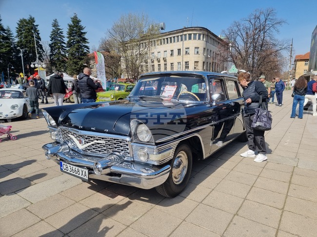 Изложение на ретро автомобили събира дарения за общински приют за кучета в Кюстендил