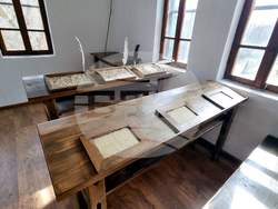 Село Радибош - килийно училище и църква