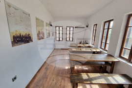 Село Радибош - килийно училище и църква