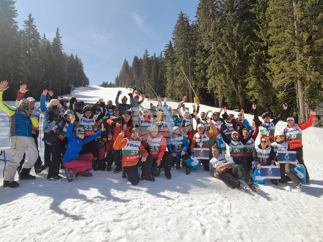 33-а представители на 24 медии участваха на Държавно първенство по ски за журналисти в Банско