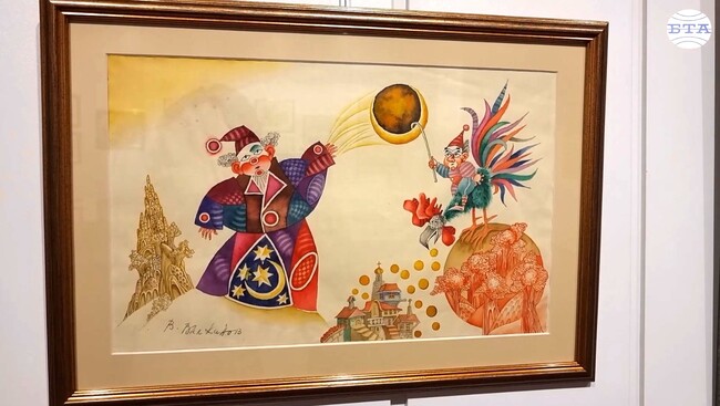 Изложба с близо 200 творби на световнопризнатия български художник Венелин Вълканов може да бъде видяна в Ямбол