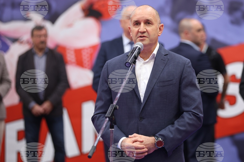 Румен Радев: "Спортът изгражда характер и обединява хората в името на мирното бъдеще"