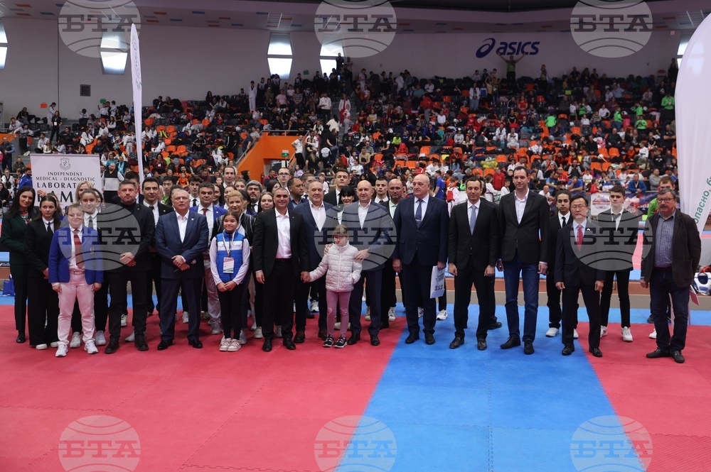 Дванадесети международен турнир по олимпийско таекуондо „Рамус София Оупън“ - откриване - Румен Радев