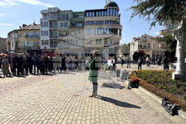 Казанлък - полицейско насилие - протест